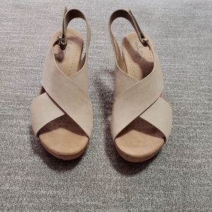 Clarks Wedge Sandals
